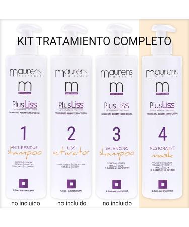  MAURENS Maurens Plus Liss Keratin and Carbocysteine Smoothing Activator Lasts Up to 3 Months Depending on Hair Type and Condition 500 ml White G13725 - Buy Online on GoSupps.com