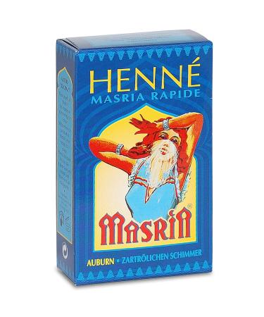10 x Hen Masria - Rapid Auburn Hair Color Powder - 90g | Premium Natural Henna for Vibrant Shades - Buy Online on GoSupps.com