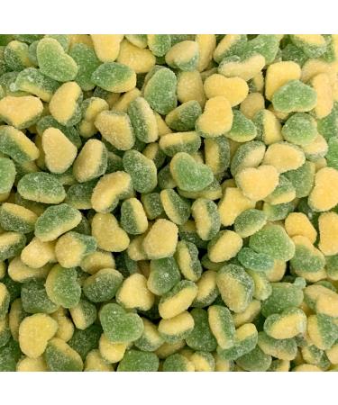 Mini Apple & Custard Hearts 500g Share Bag by The Gourmet Sweet Company