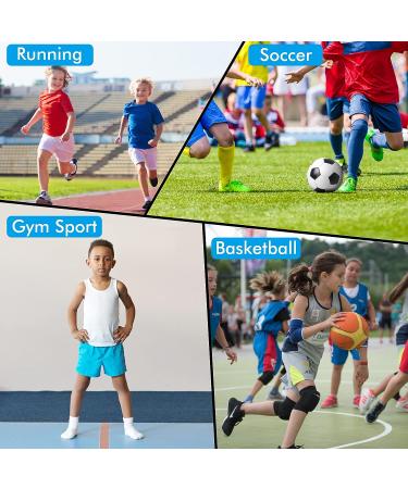 MIVEI Youth Girls Athletic Soccer Shorts | Quick Dry Basketball Sports Shorts for Gym | UPF50+ Black X-Small - Buy Online on GoSupps.com