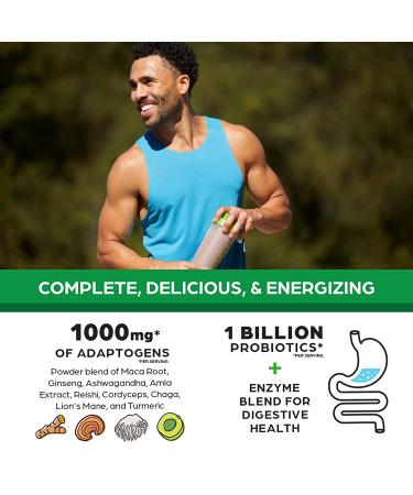 Orgain Organic Perfect Meal Powder Vegan Meal Replacement | 25g Plant Based Protein | 80+ Superfoods | Fiber & Probiotics | Non-GMO Chocolate 2.16 lb - Buy Online on GoSupps.com