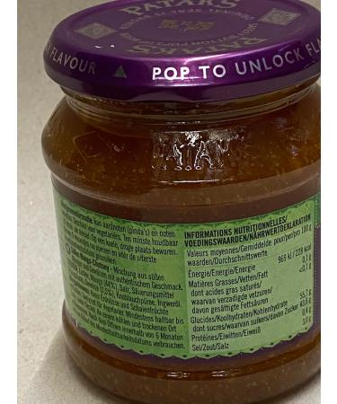 Patak's Mango Chutney - Sweet - 340g (Pack of 2) | Authentic Indian Flavor | International Shipping Available - Buy Online on GoSupps.com