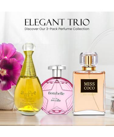 Women Perfume Surprised Random 2PCS Scent Body Spray Eau de Parfume Long Lasting Fresh Eau de Toliette for Women 3.4 Fl Oz Each Dily Used Surprised 3.4 Fl Oz (Pack of 2) - Buy Online on GoSupps.com