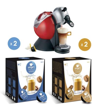  Origen & Sensations Dolce Gusto * compatible capsules Origin & Sensations | 2 x Coup | 2 x Coup Decaffeinated | Total 64 capsules - Buy Online on GoSupps.com