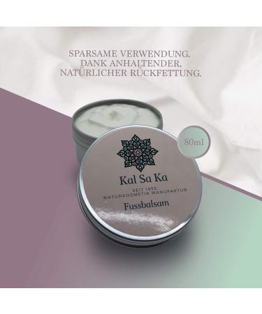 Kalsaka Foot Balm 80ml - Circulatory-Promoting Cream for Dry Cracked Feet - Reduces Sweating & Treats Corns - Ideal International Shipping - Buy Online on GoSupps.com