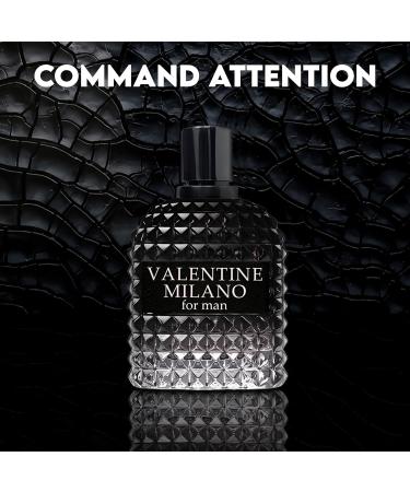 2PCS Valentine Milano/Invincible Grey Eau De Toilette for Men-Fresh Romantic Scent Perfume for Men 3.4 Fl Oz Each Mens Cologne For All Skin Daily Used MilanoMen/Invincible Grey - Buy Online on GoSupps.com