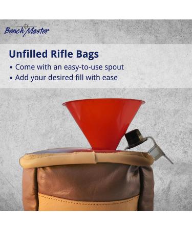 BenchMaster Rifle Bench Sand Bag Support Stand for Hunting & Shooting - Small Filled - Buy Online on GoSupps.com