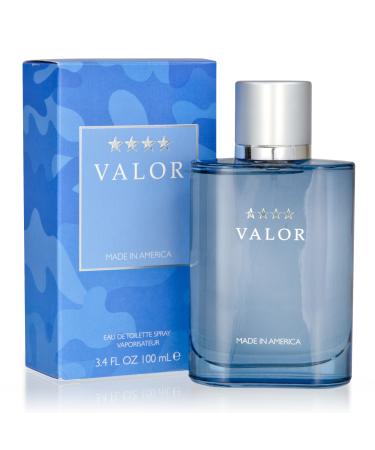 Valor by Dana 3.4 oz Eau De Toilette Spray for Men