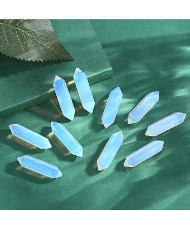 Xiannvxi 20-Piece Opal Healing Crystals & Gemstones Set - Natural Polished Drum Stones for Reiki Witchcraft & Magic Wand - Ideal Gift for Crystal Lovers - Buy Online on GoSupps.com