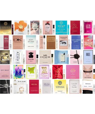 Perfume High End Designer Fragrance Sampler Set for Women - (Pack of 12 Sample Vials)