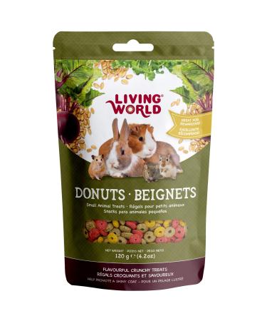 Living World Small Animal Donuts - 120 g (4.2 oz)