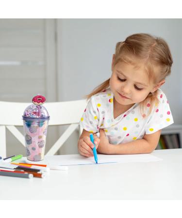 SHAKE CUPCAKES - Gobelet r utilisable avec couvercle et paille - Double paroi - Fermeture vis tanche - Pour eau min rale fruits et jus - Un cadeau pour tous les enfants. Cupcakes Mfn - Buy Online on GoSupps.com