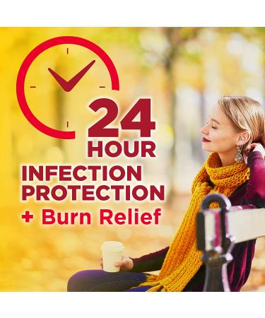 Amazon Basic Care First Aid Antibiotic + Burn Relief Ointment - Maximum Strength, 1 Ounce - Buy Online on GoSupps.com