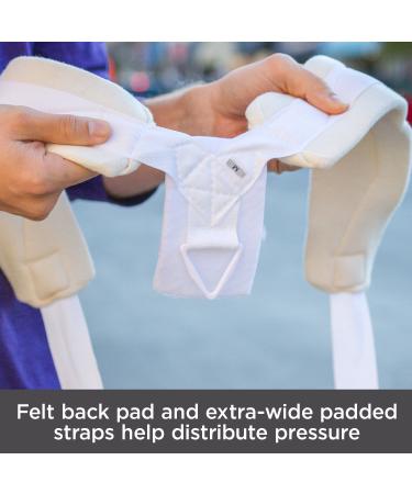 BraceAbility Figure 8 Clavicle Brace & Posture Corrector | Shoulder Support Strap for Injuries & Fractures - Large - Buy Online on GoSupps.com