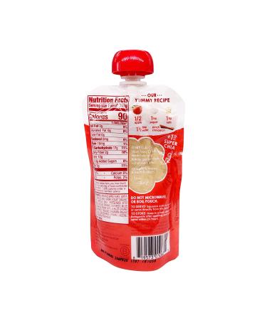 Happy Family Organics Happytot Super Morning Stage 4 Organic Apples Cinnamon Yogurt & Oats + SuperChia | 4 oz (113 g) - Buy Online on GoSupps.com