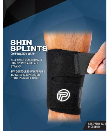 Pro-Tec Shin Splint Compression Wrap - Black - One Size Fits Most - Buy Online on GoSupps.com