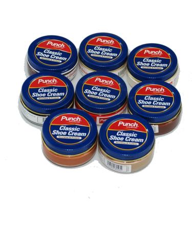 Punch Classic Shoe Cream Leather Cream and Shoe Polish Cream for Smooth and Grained Quality and Prestige Shoes Treatments & Polishes 50ml (Caring Since 1851) (Neutral)
