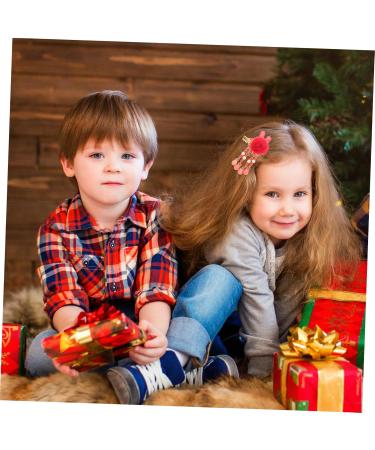 Beavorty 5 Pairs Antique Red Hairpin New Year Hair Clips Bows Tassels Hair Clips Barrettes Tassel Hair Accessories Chinese New Year Tassel Barrettes Flower Hair Girl Ribbon Cloth Cheongsam - Buy Online on GoSupps.com