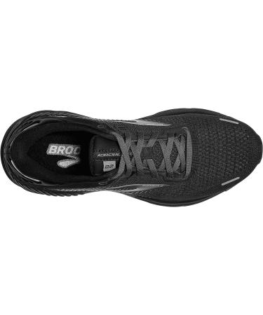 Brooks Women's Adrenaline GTS 22 Running Shoe - Size 9, Black/Ebony - Buy Online on GoSupps.com