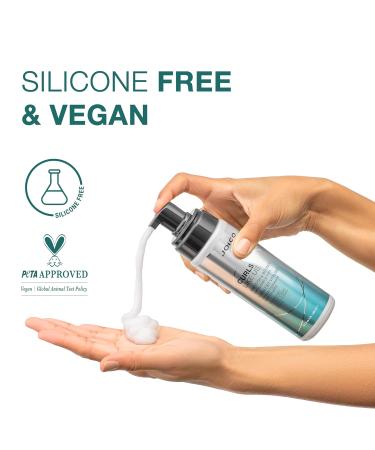 Joico Curls Like Us Smooth & Bounce Curl Hydrating Foam | For Curly Hair | Reduce Frizz | Enhance Curl Patterns | 72-Hour Humidity Protection | With Moringa Seed & Algae Oil | 6.7 Fl Oz - Buy Online on GoSupps.com