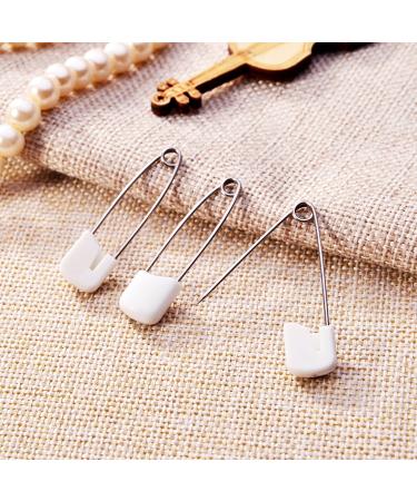 50 Pack White Diaper Pins for Cloth Nappies by Firefly - Buy Online on GoSupps.com