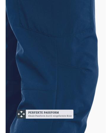 Sch ffel Men's Lightweight Hiking Pants - Stretch Robust Outdoor Trousers Sporty Cut Dress Blues 52 | International Shipping - Buy Online on GoSupps.com