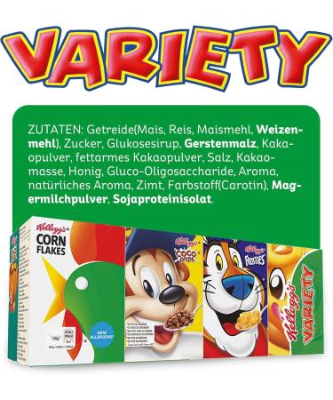 Kellogg's Variety Classic 6er Pack with jeweils 8 Portionspackungen (6 x 205 g) - Buy Online on GoSupps.com