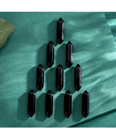 Xiannvxi 20-Piece Medicinal Crystal Set - Obsidian Healing Stones Polished Drum Stones & Magic Wands for Reiki & Gemstone Therapy - International Shipping Available - Buy Online on GoSupps.com