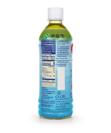 Ito En Oi Ocha Cold Brew Matcha Green Tea 16.9 oz (Pack of 12) - Unsweetened, Zero Calories - Buy Online on GoSupps.com