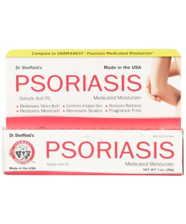 Psoriasis 2% Salicylic Acid Medicated Moisturizer 1.0 Oz - Effective Relief for Psoriasis Symptoms - Buy Online on GoSupps.com