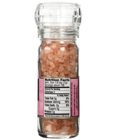 Trader Joe's Himalayan Pink Salt Crystals 4.5 Oz Grinder 2-Pack - Buy Online on GoSupps.com