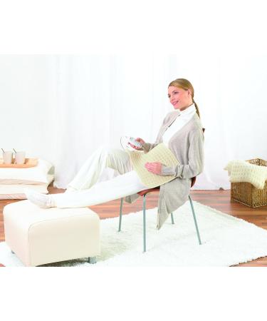 Beurer HK 45 Cosy Heating Pad - 3 Temperature Levels & Soft Micro Fleece | International Shipping - Buy Online on GoSupps.com