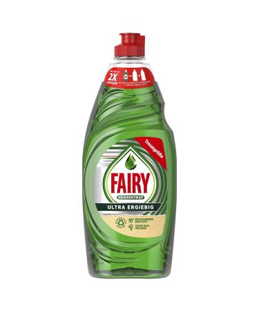 Fairy detergent (625 ml) Original Ultra Plus with effective formula for clean dishes and fatty loose 625 ml (1 Pack) Original Ultra Plus