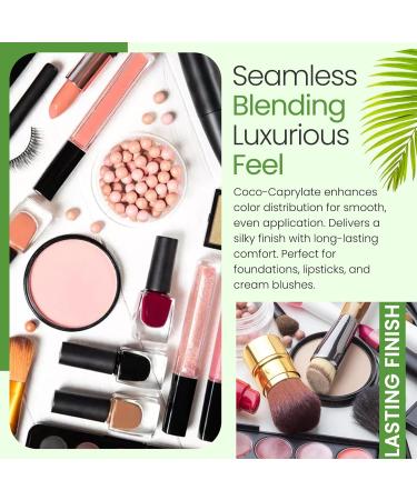 Coco Caprylate Oil for Cosmetics (4 Oz / 118 mL) Coco-Caprylate Plant-Based Emollient for Cosmetics Serums and Conditioners Natural Silicone Alternative for Skin and Hair Care Formulations - Buy Online on GoSupps.com