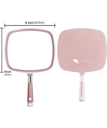 Miss Sweet Handheld Mirror - Rose Gold Makeup Mirror - Buy Online on GoSupps.com