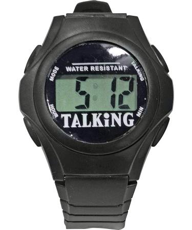 Aidapt Talking Waterproof Watch for Visually Impaired - Large Digits, Clear Voice, Daily Alarm - Buy Online on GoSupps.com