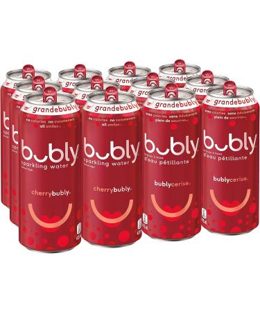 bubly Sparkling Water cherrybubly 473 mL Cans 12 Pack - Buy Online on GoSupps.com