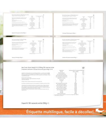 Now Foods Super Omega 3-6-9 1200mg with Borage Oil Fish Oil and Linseed Oil High Dosed 180 Soft Capsules Lab Tested Soy Free Gluten Free Non-GMO - Buy Online on GoSupps.com