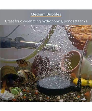 Hzyclzh Air Stone Disc - Premium Aquarium Air Stone for Fish Tanks Ponds & Aquaculture - Oxygen Stone for Enhanced Water Aeration - Buy Online on GoSupps.com