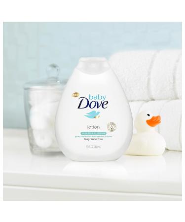 Baby Dove Fragrance Free Sensitive Moisture Lotion 13 oz (Pack of 3) - Buy Online on GoSupps.com