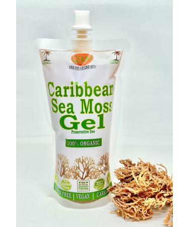3 x 250ml Packs Organic Caribbean Sea Moss Gel, with a hint of Nutmeg & Cinnamon -Fairly Priced and Shipped Free Within 24hrs…