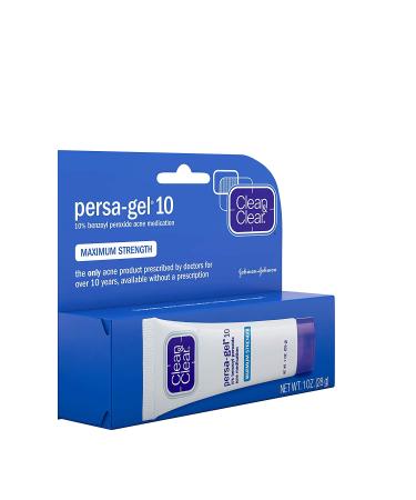 Clean & Clear Persa-Gel 10 Acne Spot Treatment 1oz - Maximum Strength (Pack of 1) - Buy Online on GoSupps.com