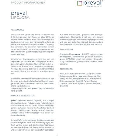 Preval Lipojoba Shampoo 200 milliliter - Buy Online on GoSupps.com