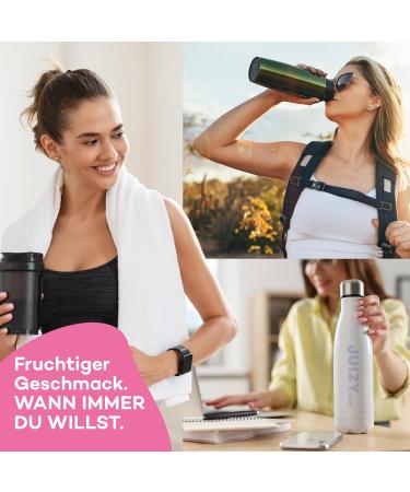 Juizy WoW Sugar-Free Pink Grapefruit Syrup 6 x 65ml | Zero Calorie Vegan Beverage Concentrate | Up to 72L Natural Drink Mix - 6 Series Bundle - Buy Online on GoSupps.com