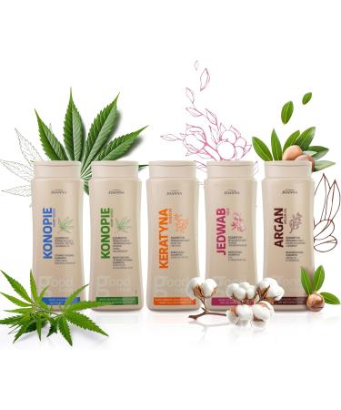  Joanna Joanna Argan Oil Shampoo for Hair 400ml - Regenerating Shampoo for Women with Argan Oil - Moisturizing Care for Dry and Damaged Hair - With Vitamin E for Silky Softness - Buy Online on GoSupps.com