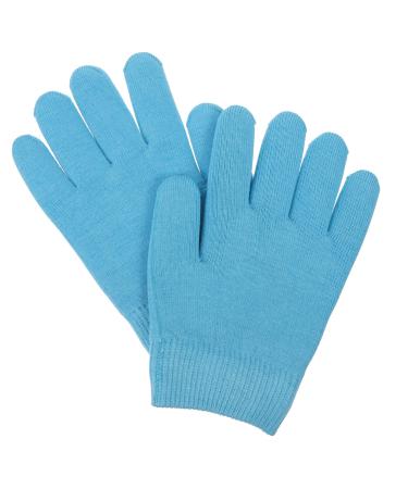 minkissy 1 Pair Moisturizing Gel Gloves Night Gloves Womens Glove Hand Care Gloves Overnight Moisturizing Gloves Cotton Moisturizing Gloves Grooming Glove Miss Hand Use Lotion Cotton 19.5x12.5cm