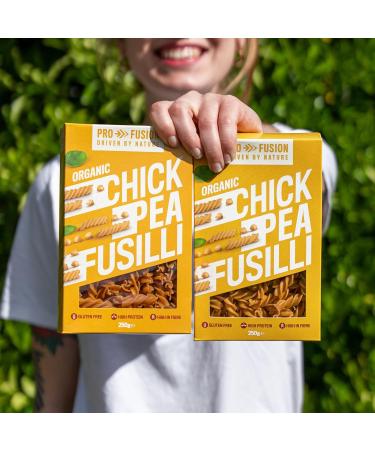 Profusion Organic Chickpea Fusilli 250g - Gluten-Free Pasta (Pack of 1) - Buy Online on GoSupps.com