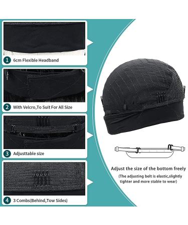 Waveme Human Hair Curly Headband Wig for Black Women - Short Bob Pixie Style in Natural Black - 150% Density - 8 Inch 1B# Color - Buy Online on GoSupps.com