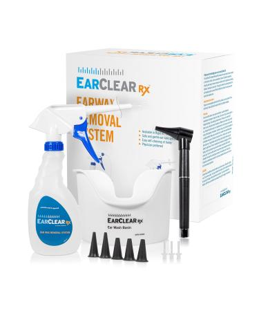 EarClear RX Ear Wash System Full Kit with Otoscope Parent (Rigid Kit 3 Tips)