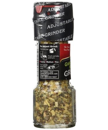 McCormick Garlic Pepper Seasoning Grinder 1.23 OZ (3 Pack) - Premium Blend for Flavorful Dishes - Buy Online on GoSupps.com
